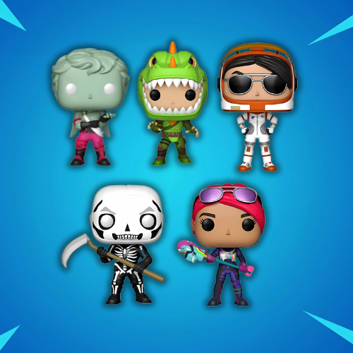 Funko Pop Fortnite Collectibles 3 Random Pcs