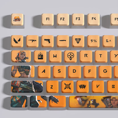 VALORANT Raze keycaps full set 119 keys ASA Profile