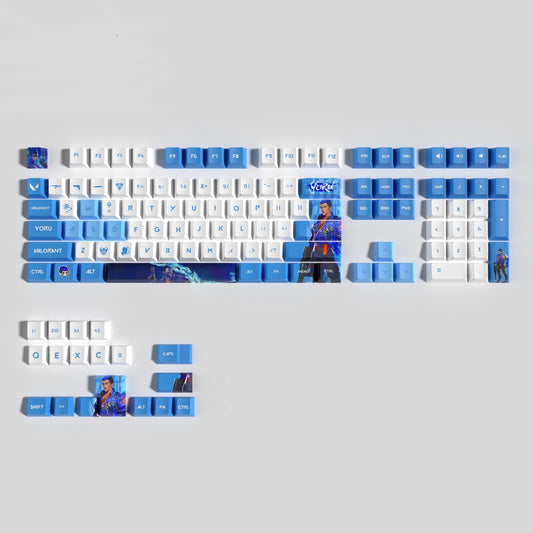 ROYU VALORANT YORU KEYCAPS FULL SET TRANSPARENT