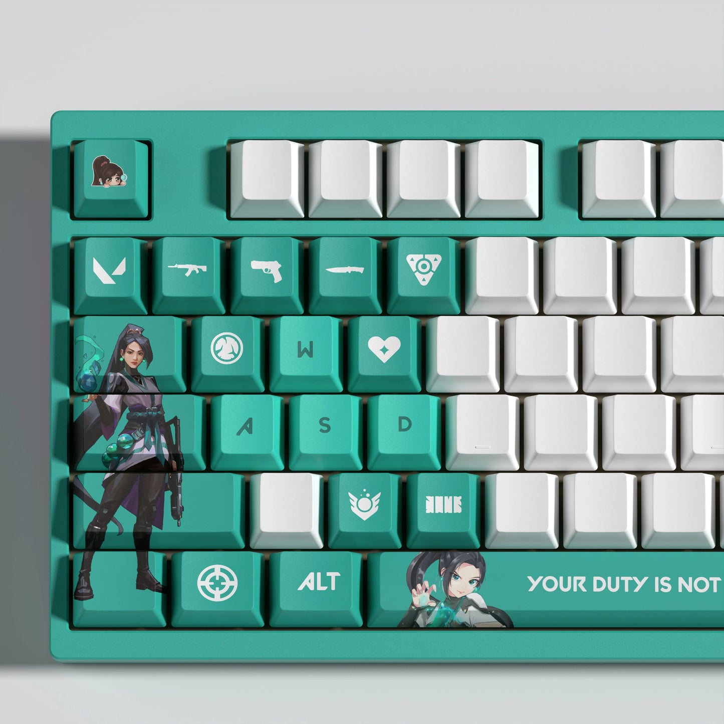 Valorant SPECIAL EDITION Sage KEYCAPS 29 key