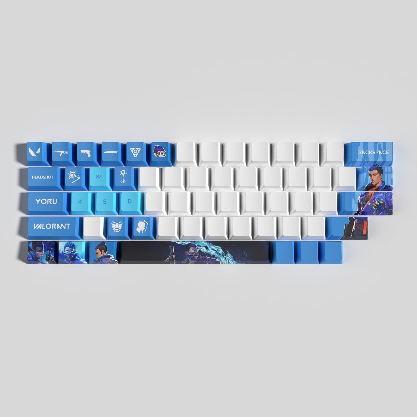 Valorant yoru keycaps 29keys