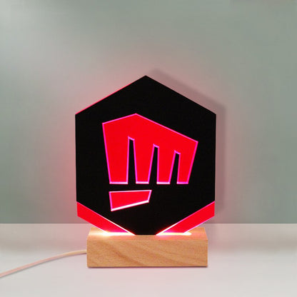 Valorant Figure Fist Badge Nightlight