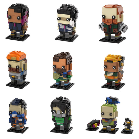 Valorante Action Figure Brickheadz Building Blocks