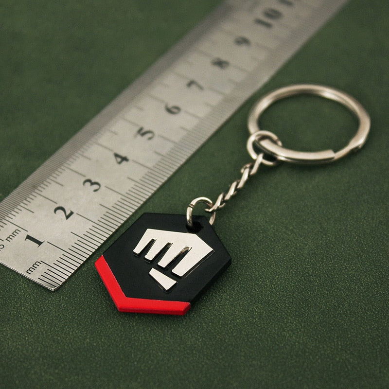 Valorant Fist badge Keychain