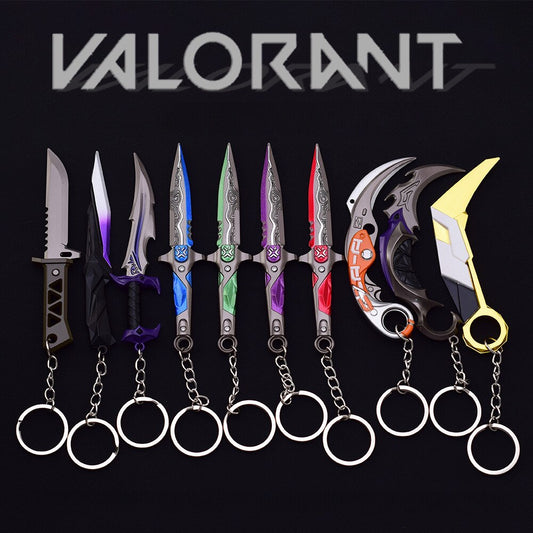 Valorant Knife Keychains