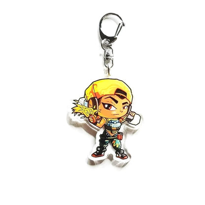 Game Valorant Pendant Keychain