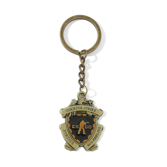 Counter Strike Metal Pendant Keychain