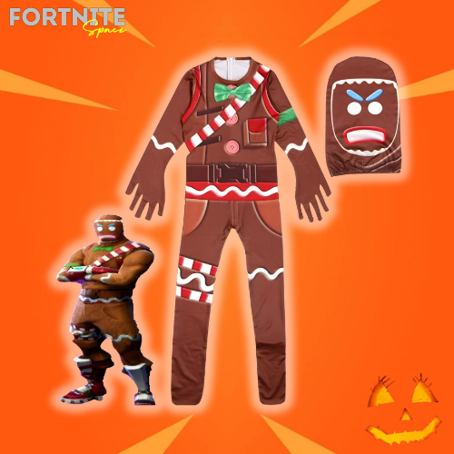 Fortnite Gingerbread Costume For Kids