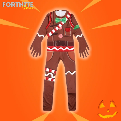 Fortnite Gingerbread Costume For Kids